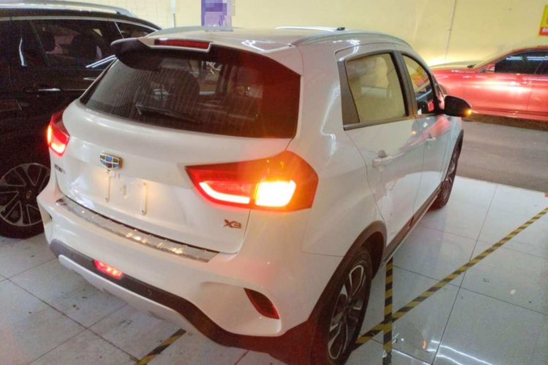 Used Geely Auto Vision X3 2017 1.5L Automatic Elite Model Rear Right 45 Deg
