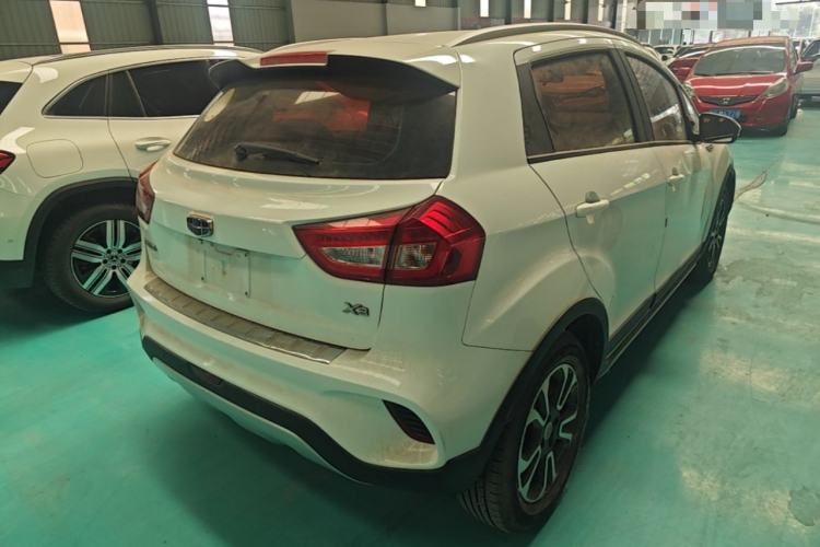 Used Geely Auto Vision X3 2017 1.5L Automatic Luxury Model Rear Right 45 Deg
