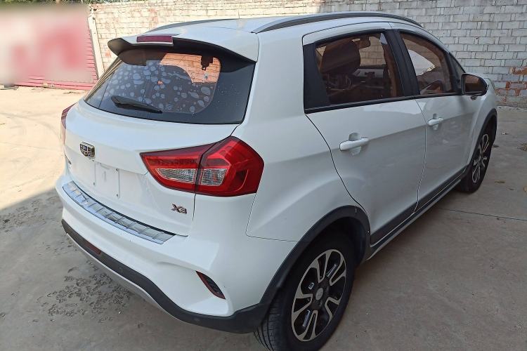 Used Geely Auto Vision X3 2017 1.5L Manual Luxury Model Rear Right 45 Deg