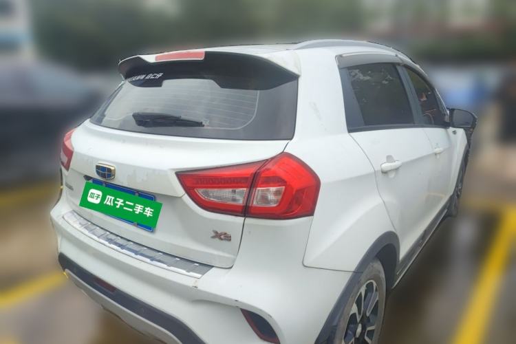 Used Geely Auto Vision X3 2017 1.5L Automatic Luxury Model Rear Right 45 Deg