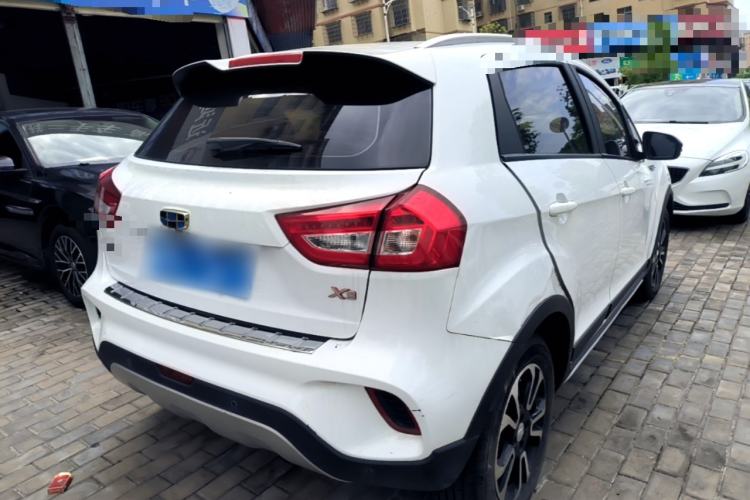 Used Geely Auto Vision X3 2017 1.5L Automatic Elite Model Rear Right 45 Deg
