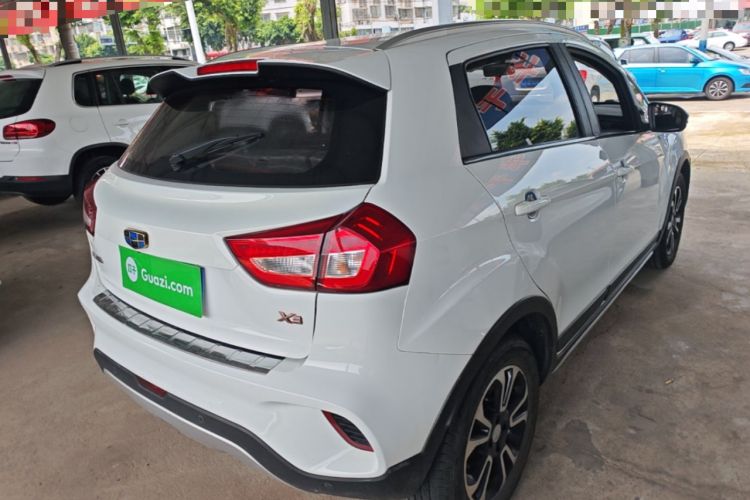 Used Geely Auto Vision X3 2017 1.5L Automatic Elite Model Rear Right 45 Deg
