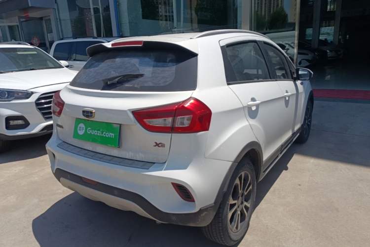 Used Geely Auto Vision X3 2017 1.5L Automatic Elite Model Rear Right 45 Deg