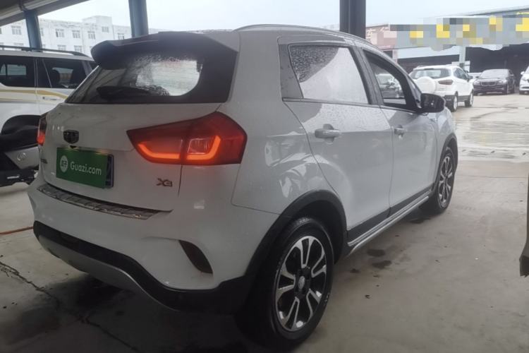Used Geely Auto Vision X3 2017 1.5L Manual Luxury Model Rear Right 45 Deg