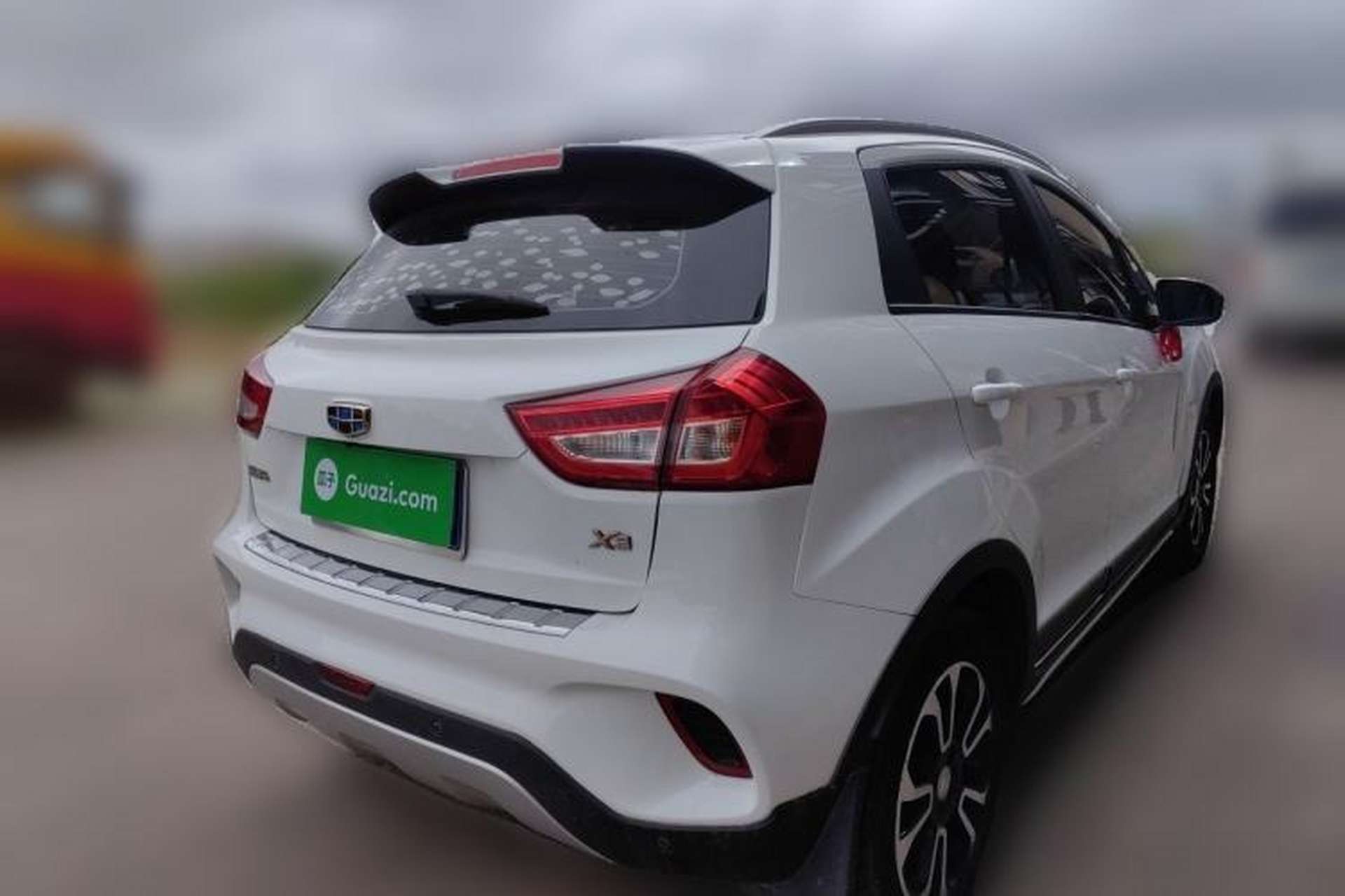 Used Geely Auto Vision X3 2017 1.5L Manual Elite Model Rear Right 45 Deg
