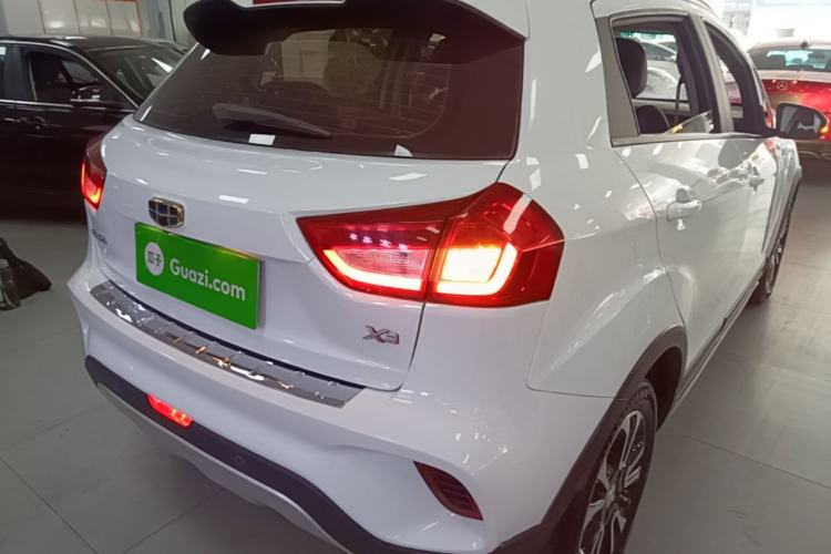 Used Geely Auto Vision X3 2017 1.5L Automatic Luxury Model Rear Right 45 Deg