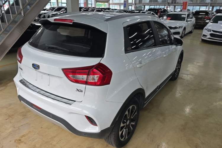 Used Geely Auto Vision X3 2017 1.5L Automatic Luxury Model Rear Right 45 Deg