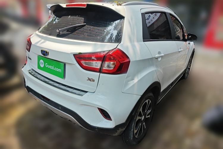 Used Geely Auto Vision X3 2017 1.5L Manual Luxury Model Rear Right 45 Deg