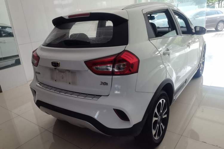 Used Geely Auto Vision X3 2017 1.5L Automatic Elite Model Rear Right 45 Deg