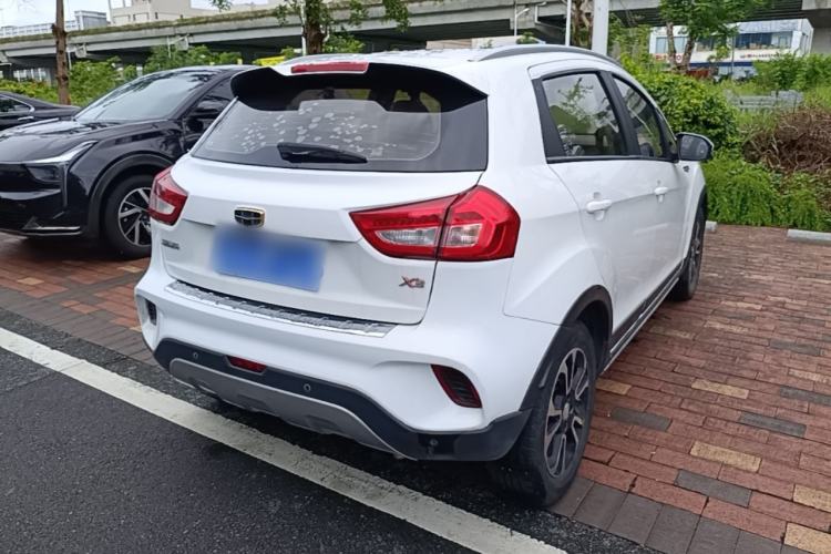 Used Geely Auto Vision X3 2017 1.5L Automatic Elite Model Rear Right 45 Deg