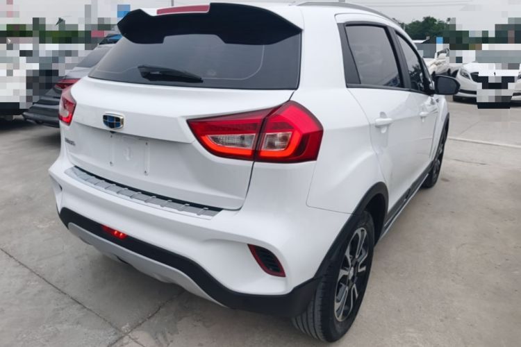 Used Geely Auto Vision X3 2017 1.5L Automatic Elite Model Rear Right 45 Deg