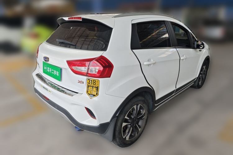 Used Geely Auto Vision X3 2017 1.5L Automatic Elite Model Rear Right 45 Deg