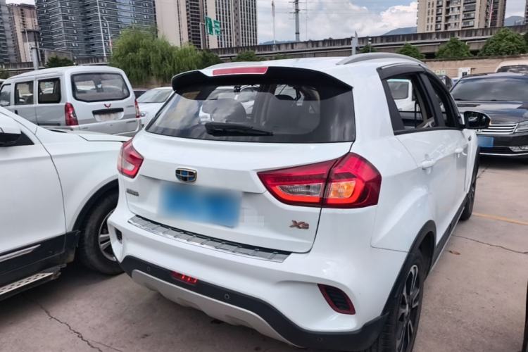 Used Geely Auto Vision X3 2017 1.5L Automatic Elite Model Rear Right 45 Deg