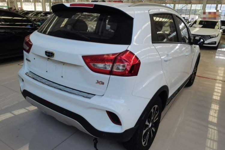 Used Geely Auto Vision X3 2017 1.5L Automatic Elite Model Rear Right 45 Deg