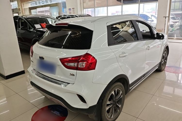 Used Geely Auto Vision X3 2017 1.5L Automatic Luxury Model Rear Right 45 Deg