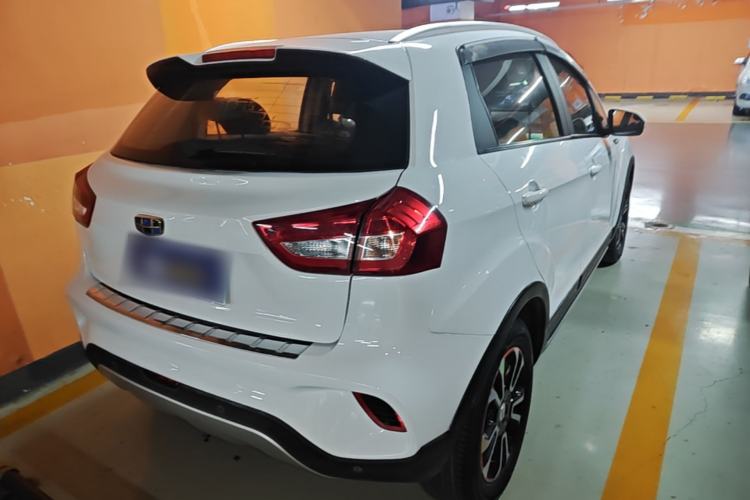 Used Geely Auto Vision X3 2017 1.5L Automatic Luxury Model Rear Right 45 Deg