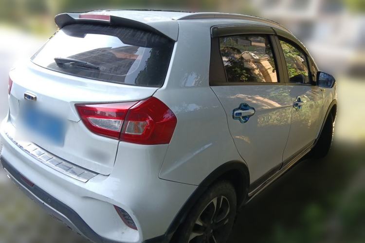 Used Geely Auto Vision X3 2017 1.5L Automatic Elite Model Rear Right 45 Deg