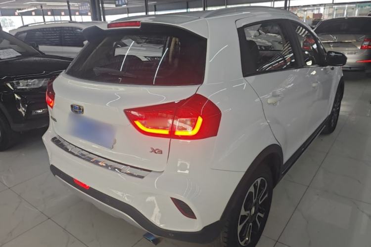 Used Geely Auto Vision X3 2017 1.5L Automatic Luxury Model Rear Right 45 Deg