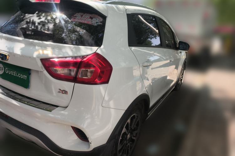 Used Geely Auto Vision X3 2017 1.5L Automatic Luxury Model Rear Right 45 Deg