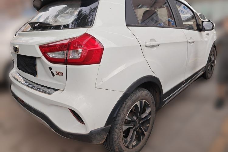 Used Geely Auto Vision X3 2017 1.5L Automatic Elite Model Rear Right 45 Deg