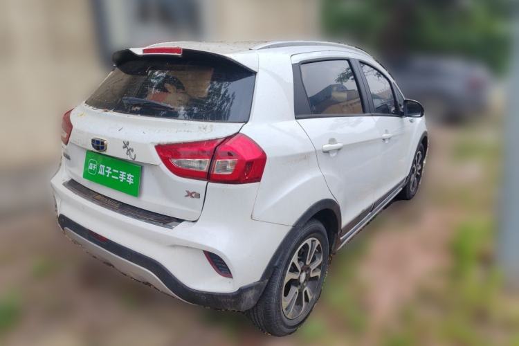 Used Geely Auto Vision X3 2017 1.5L Automatic Elite Model Rear Right 45 Deg