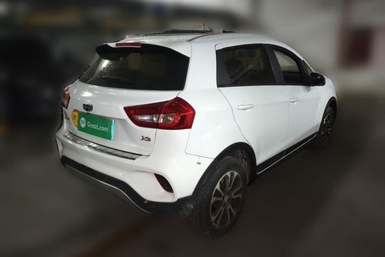Used Geely Auto Vision X3 2017 1.5L Manual Elite Model Rear Right 45 Deg