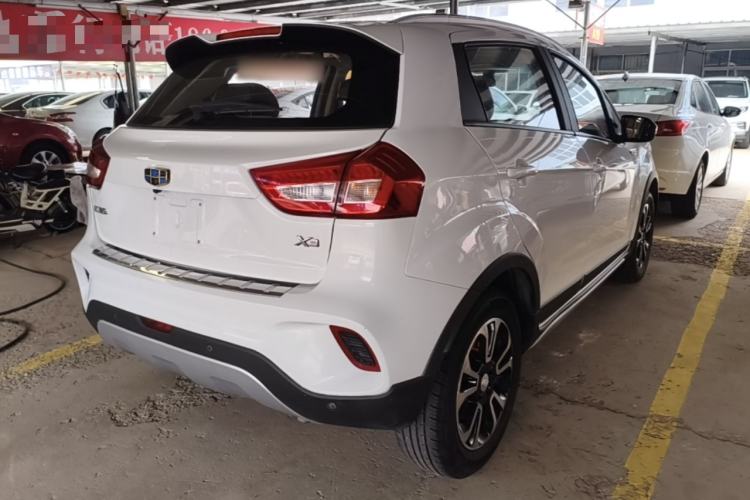 Used Geely Auto Vision X3 2017 1.5L Automatic Luxury Model Rear Right 45 Deg