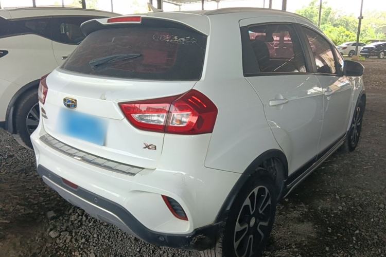 Used Geely Auto Vision X3 2017 1.5L Automatic Luxury Model Rear Right 45 Deg