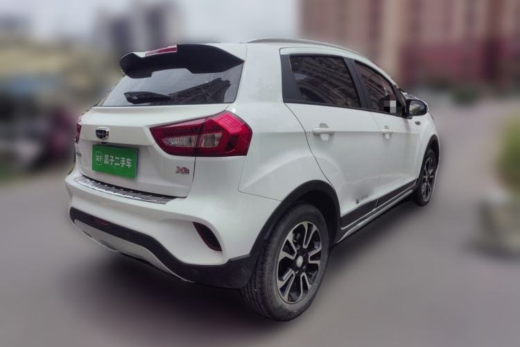 Used Geely Auto Vision X3 2017 1.5L Manual Elite Model Rear Right 45 Deg