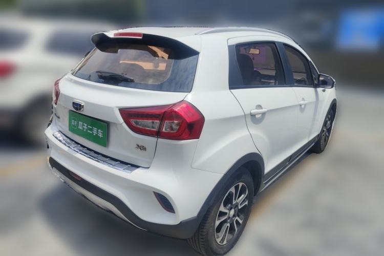 Used Geely Auto Vision X3 2017 1.5L Manual Elite Model Rear Right 45 Deg