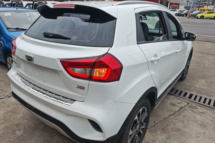 Used Geely Auto Vision X3 2017 1.5L Automatic Luxury Model Rear Right 45 Deg