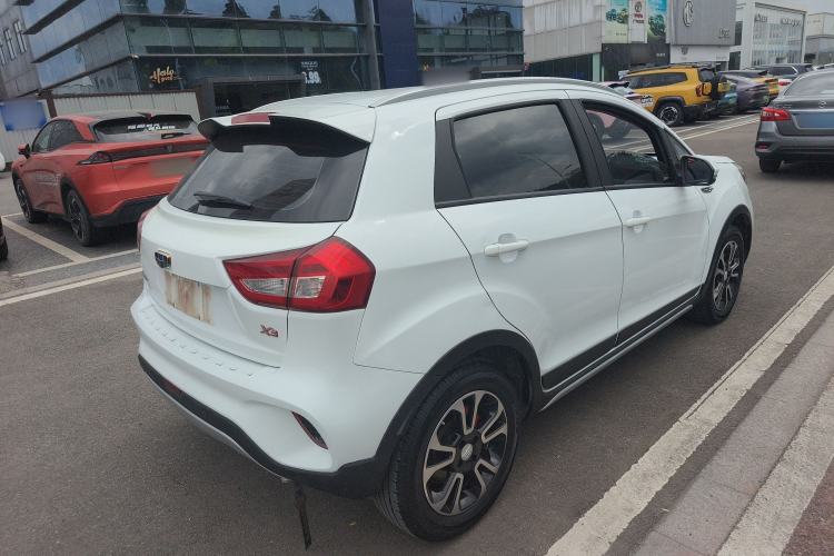 Used Geely Auto Vision X3 2017 1.5L Manual Luxury Model Rear Right 45 Deg