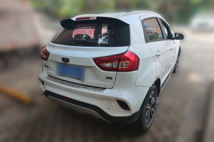Used Geely Auto Vision X3 2017 1.5L Manual Elite Model Rear Right 45 Deg