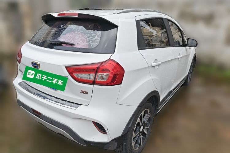 Used Geely Auto Vision X3 2017 1.5L Automatic Luxury Model Rear Right 45 Deg