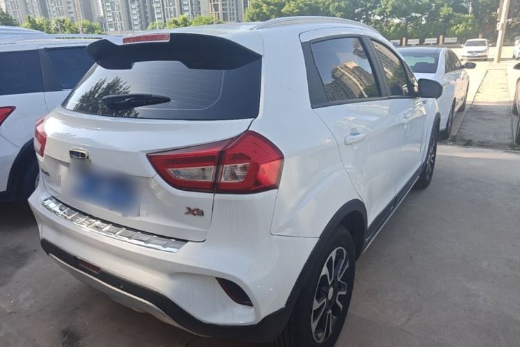 Used Geely Auto Vision X3 2017 1.5L Manual Luxury Model Rear Right 45 Deg