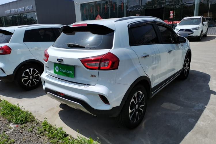 Used Geely Auto Vision X3 2017 1.5L Automatic Luxury Model Rear Right 45 Deg