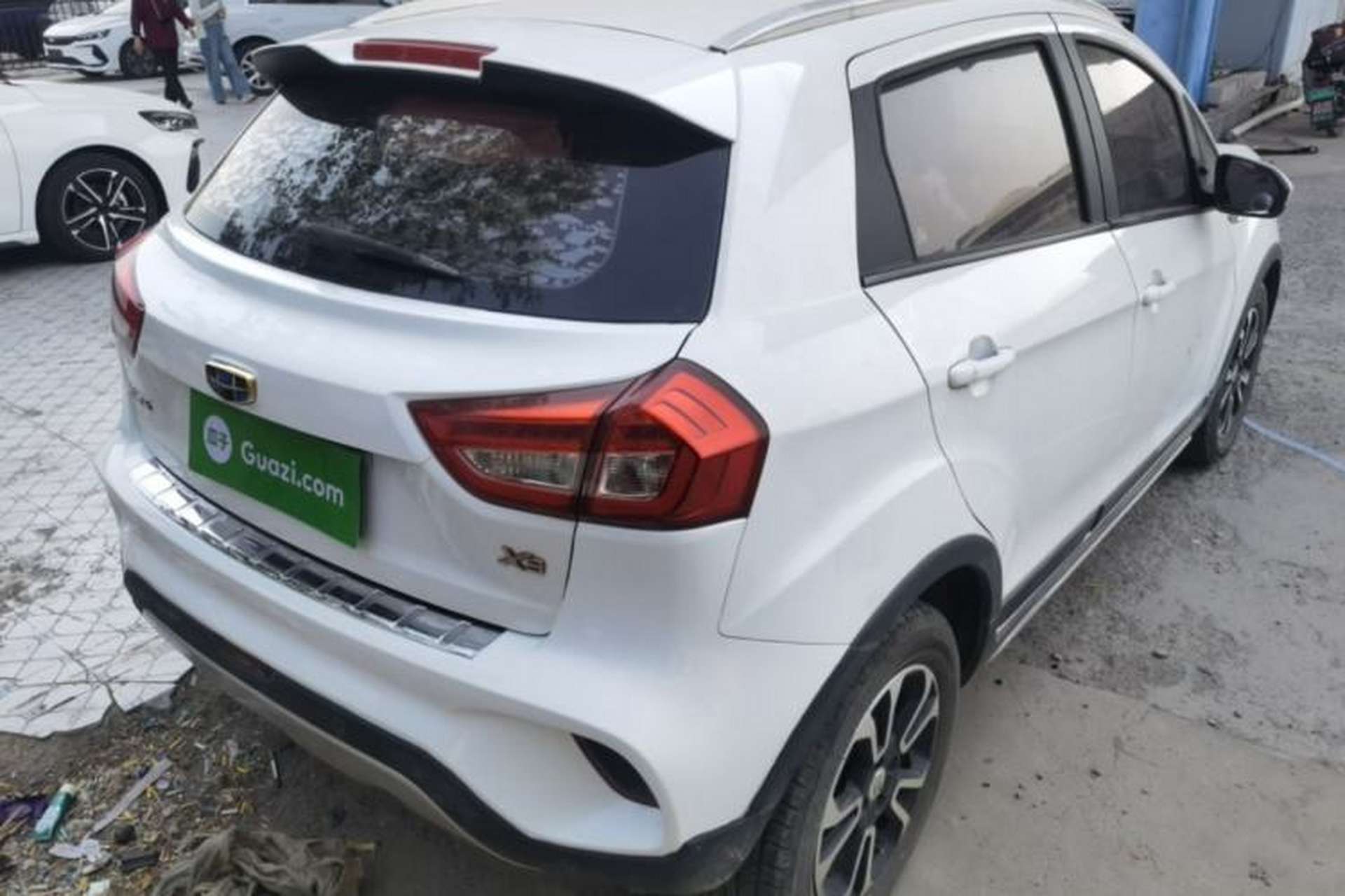 Used Geely Auto Vision X3 2017 1.5L Manual Elite Model Rear Right 45 Deg