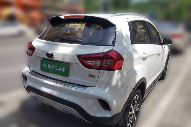 Used Geely Auto Vision X3 2017 1.5L Automatic Luxury Model Rear Right 45 Deg