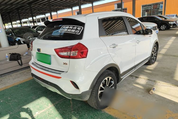 Used Geely Auto Vision X3 2017 1.5L Automatic Elite Model Rear Right 45 Deg