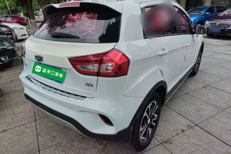Used Geely Auto Vision X3 2017 1.5L Manual Luxury Model Rear Right 45 Deg