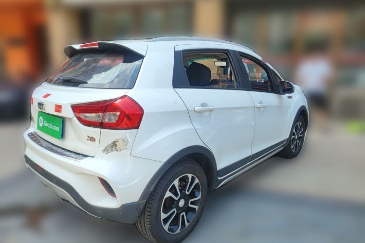 Used Geely Auto Vision X3 2017 1.5L Manual Elite Model Rear Right 45 Deg