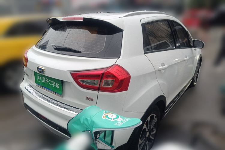 Used Geely Auto Vision X3 2017 1.5L Automatic Luxury Model Rear Right 45 Deg