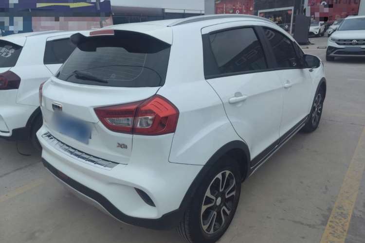 Used Geely Auto Vision X3 2017 1.5L Automatic Luxury Model Rear Right 45 Deg