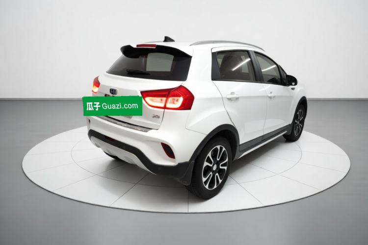 Used Geely Auto Vision X3 2017 1.5L Automatic Luxury Model Rear Right 45 Deg