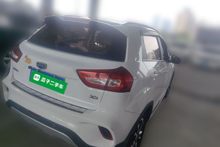 Used Geely Auto Vision X3 2017 1.5L Automatic Elite Model Rear Right 45 Deg