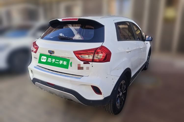 Used Geely Auto Vision X3 2017 1.5L Manual Luxury Model Rear Right 45 Deg