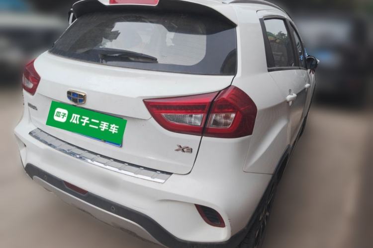 Used Geely Auto Vision X3 2017 1.5L Manual Elite Model Rear Right 45 Deg