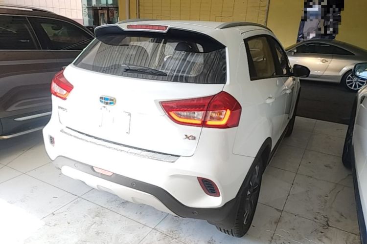 Used Geely Auto Vision X3 2017 1.5L Automatic Elite Model Rear Right 45 Deg