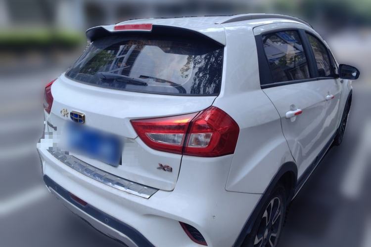 Used Geely Auto Vision X3 2017 1.5L Automatic Elite Model Rear Right 45 Deg