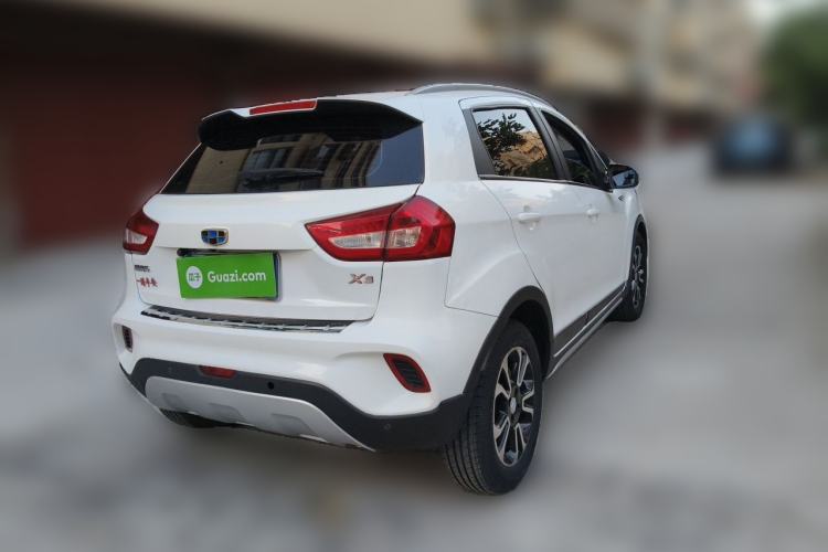 Used Geely Auto Vision X3 2017 1.5L Automatic Elite Model Rear Right 45 Deg